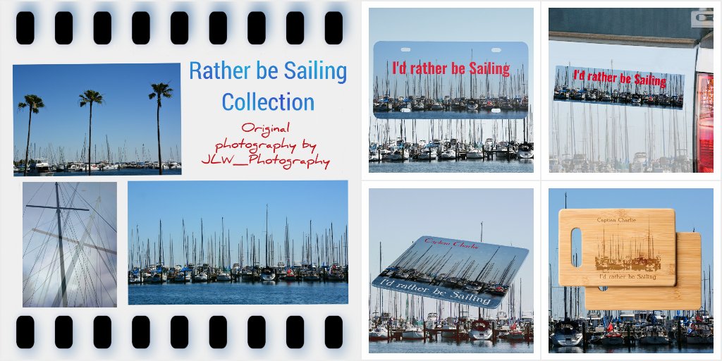 Sailing in Photographic Style cover photo collage