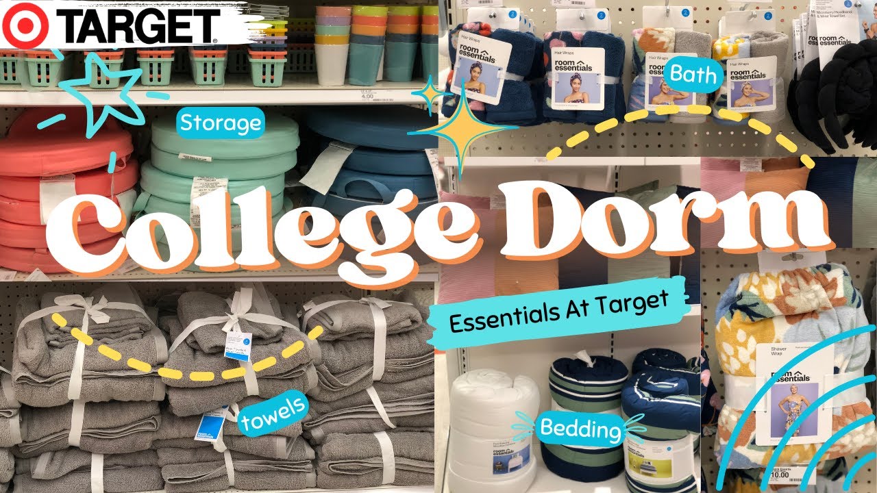 College Dorm Essentials cover photo collage