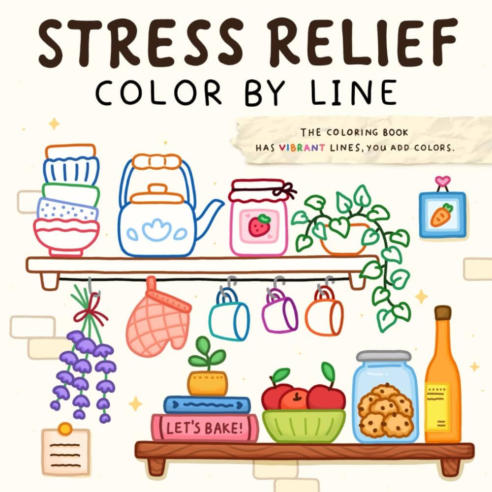 Best coloring books according to ColorTok cover photo collage