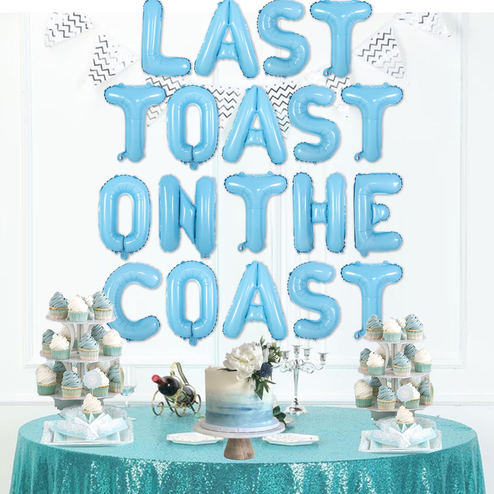 Everything you need to host the ultimate Last Toast on the Coast bachelorette party 🐚🥂 cover photo collage