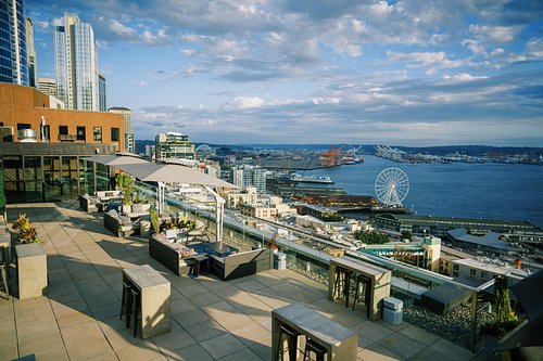 "Sharing my Location": Sipping Drinks in Seattle cover photo collage
