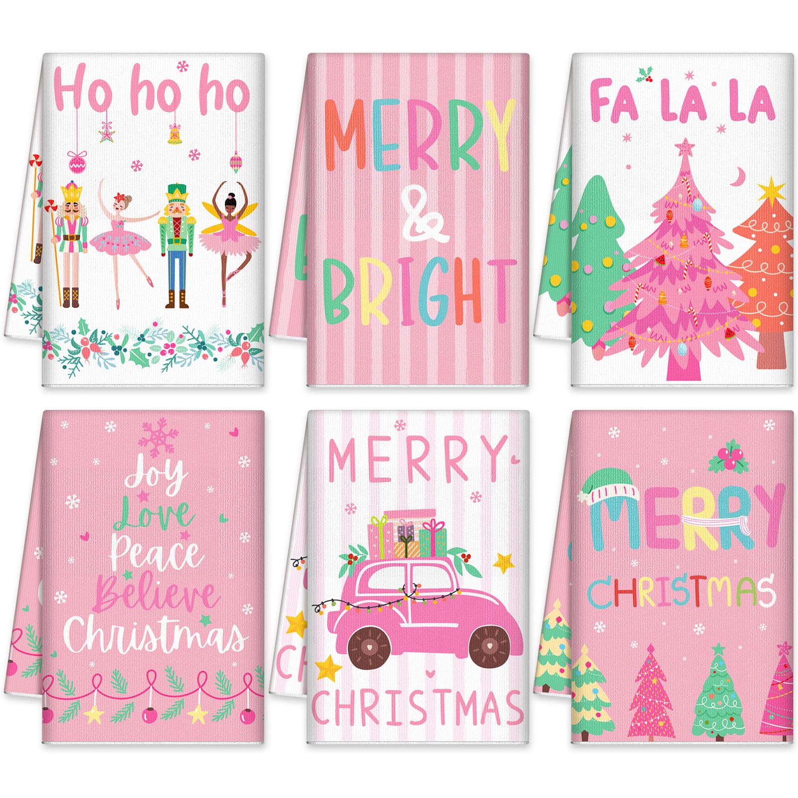 She’s Dreaming of a Pink Christmas: Aesthetic Pink Holiday Decor Guide 🎄 cover photo collage