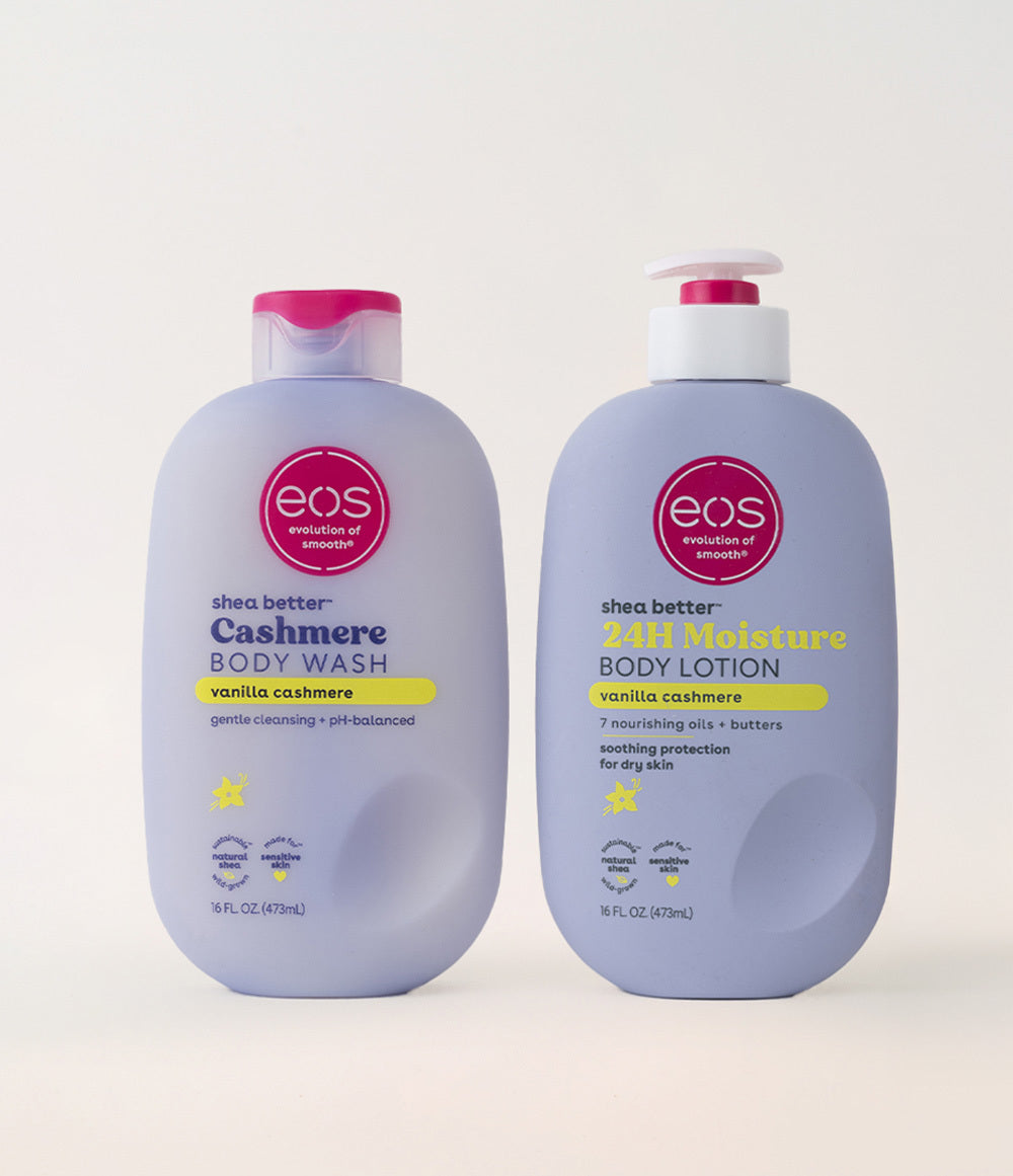 Body care musts cover photo collage