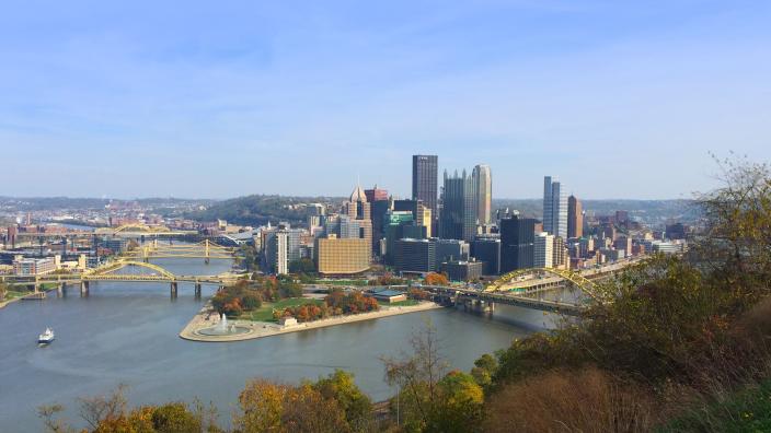 Visit Pittsburgh, PA cover photo collage