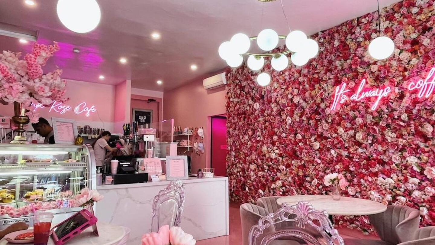 The CUTEST 🌸☕️San Diego coffee shops for the girls cover photo collage