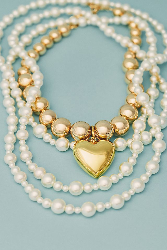 Gold statement necklaces cover photo collage
