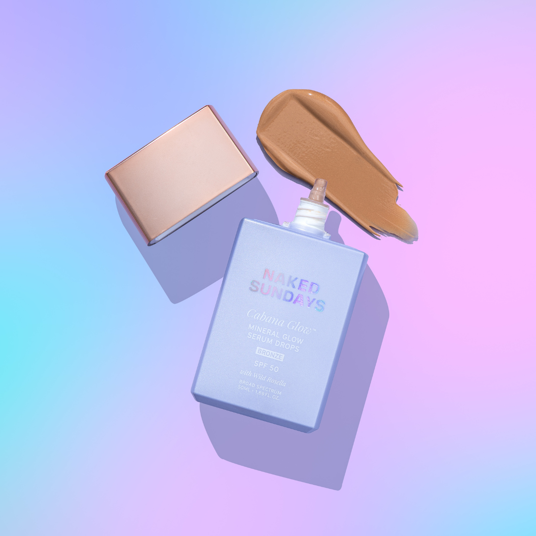Keep your skin looking glowy! cover photo collage