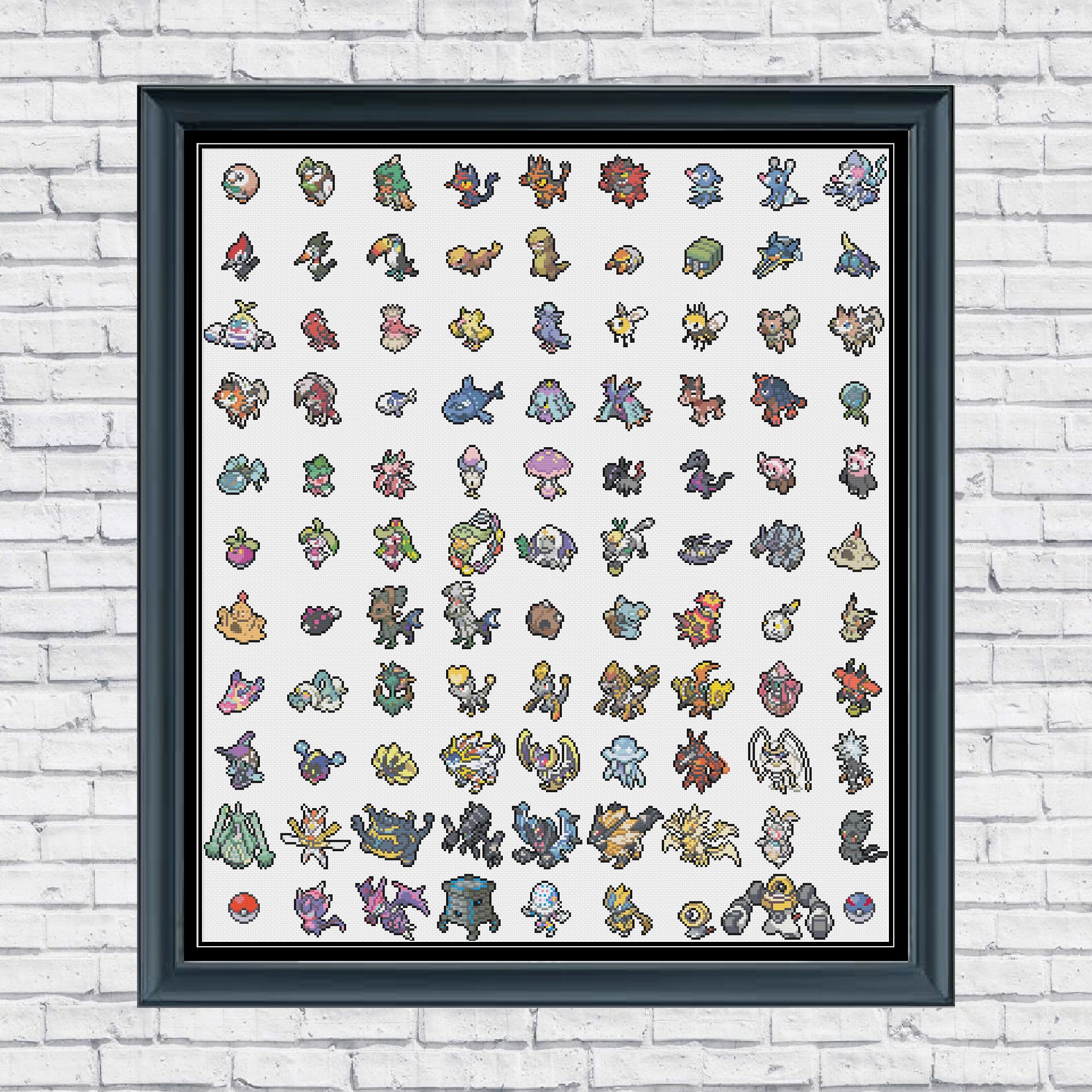 pokemon cross-stitch patterns
