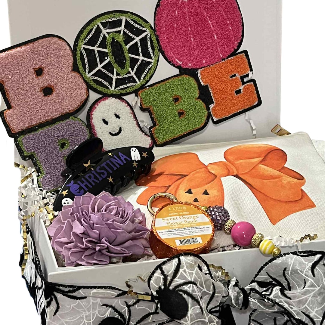 Boo Baskets for Adults and Kids cover photo collage