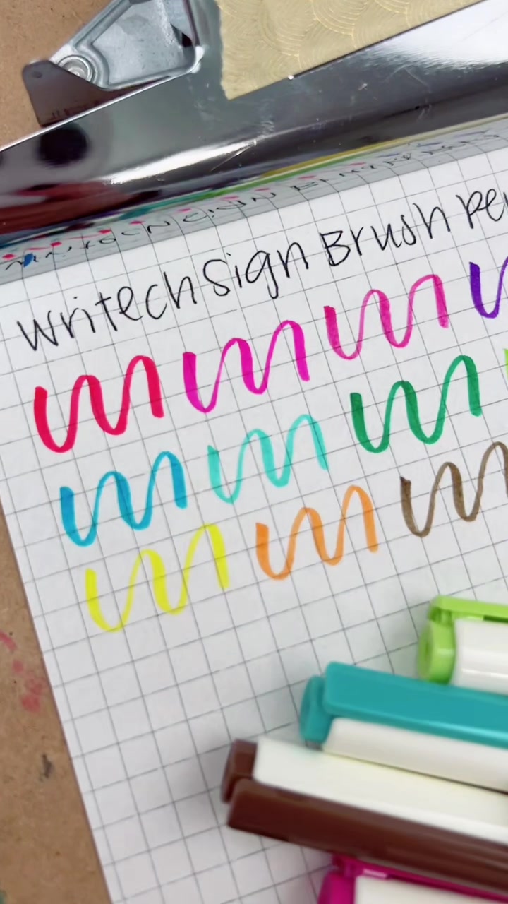 Pens and Markers I Love cover photo collage