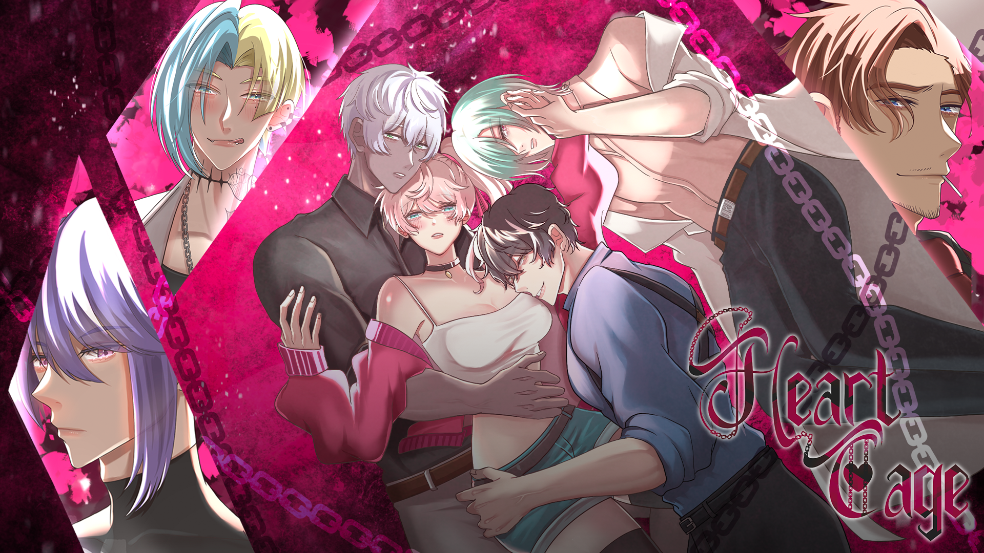 Indie Otome Game Titles (and Demos) you should try! cover photo collage