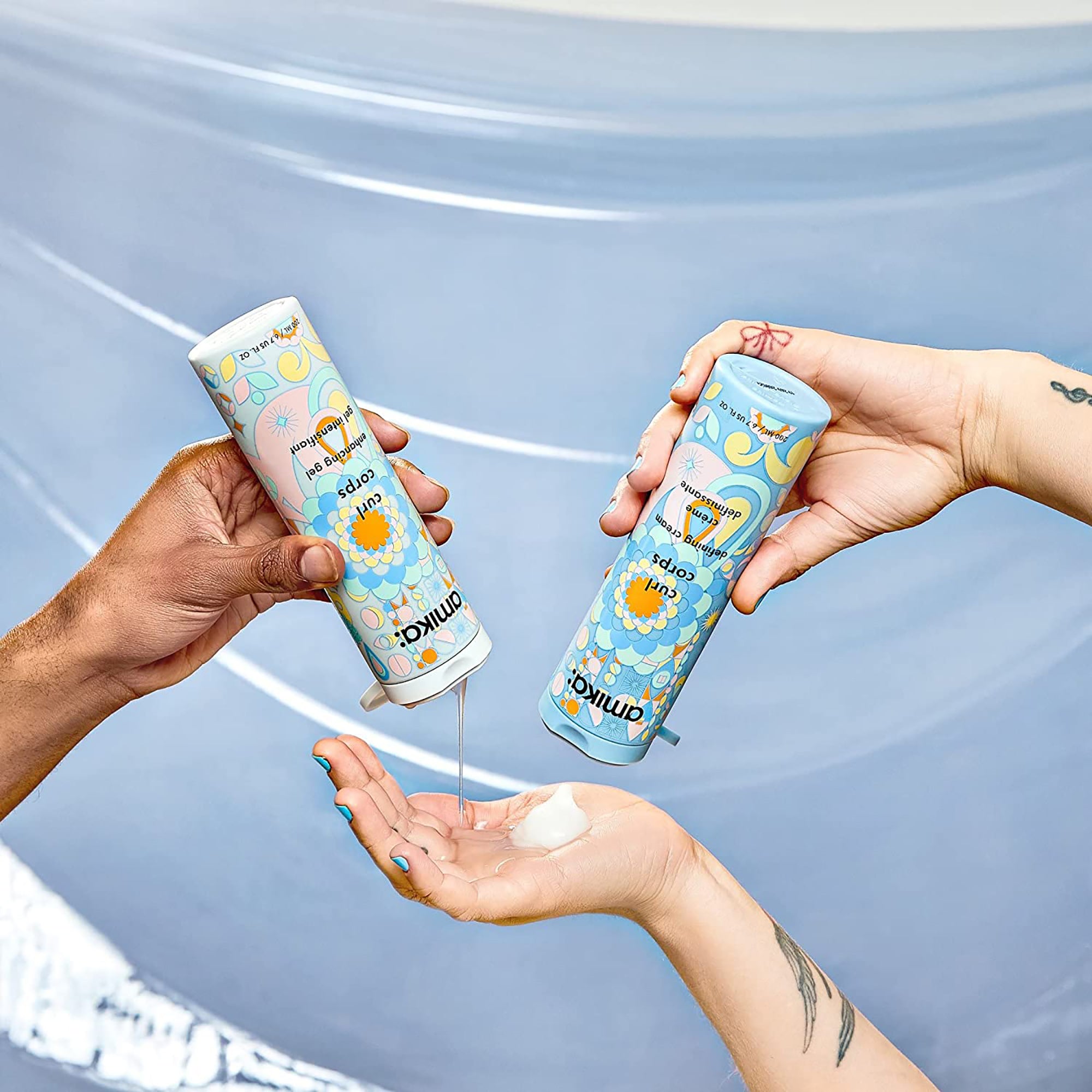 curly girl essentials cover photo collage