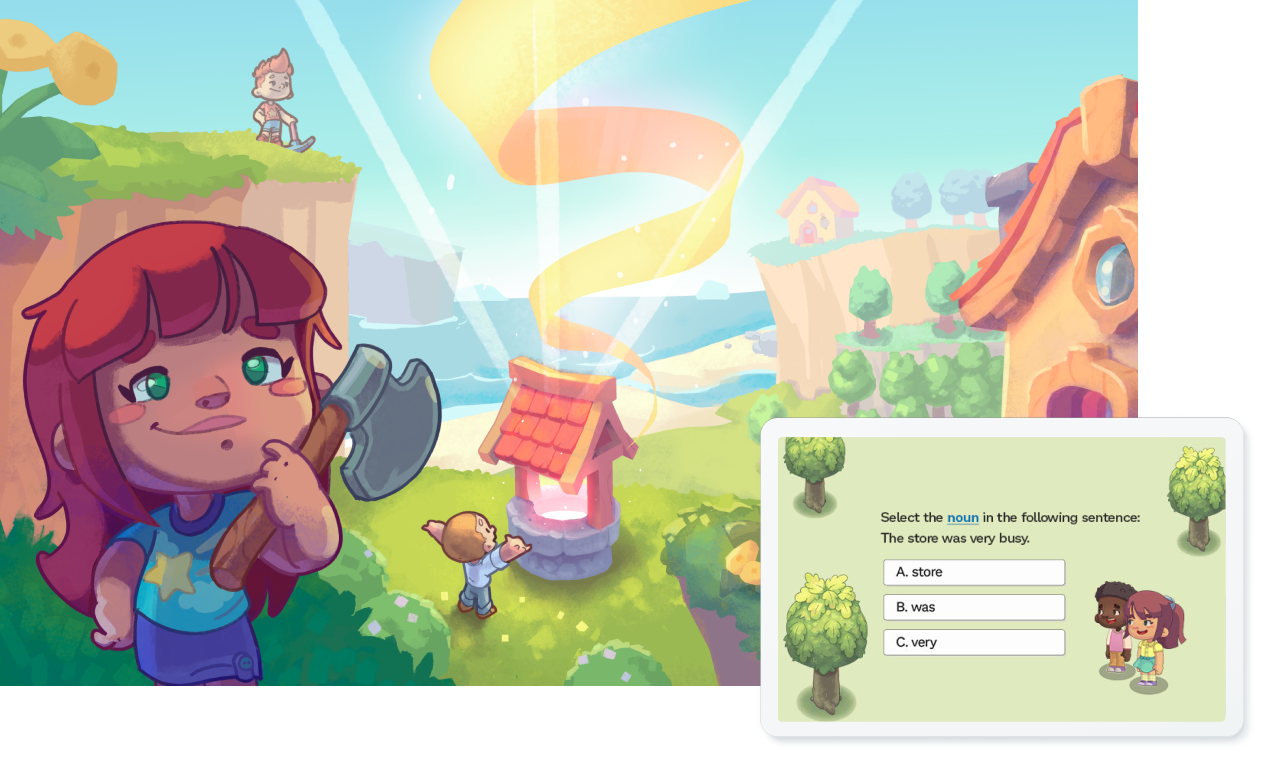 Elementary Homeschool cover photo collage