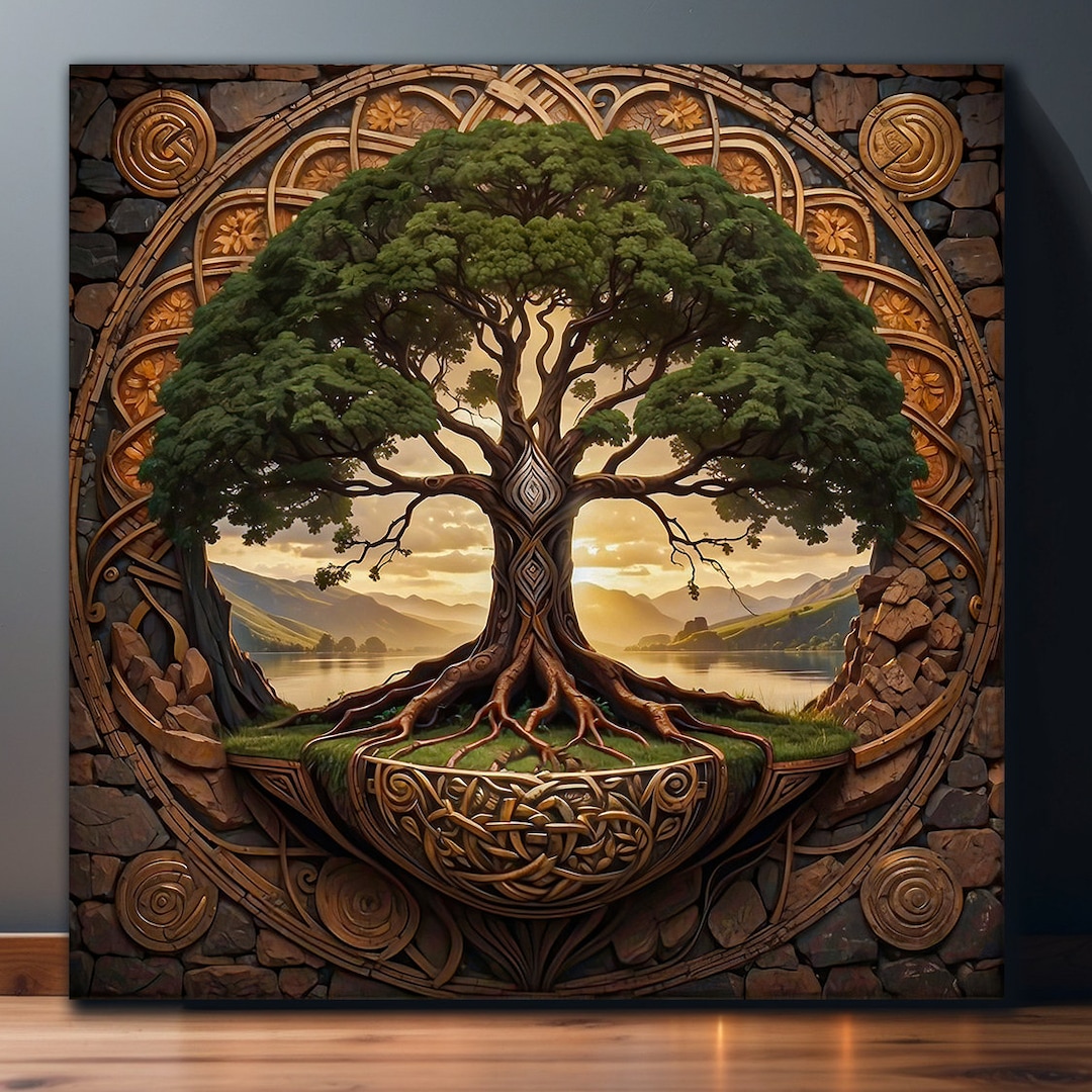 The Tree of Life: Gifts, Symbols & Meaningful Treasures cover photo collage