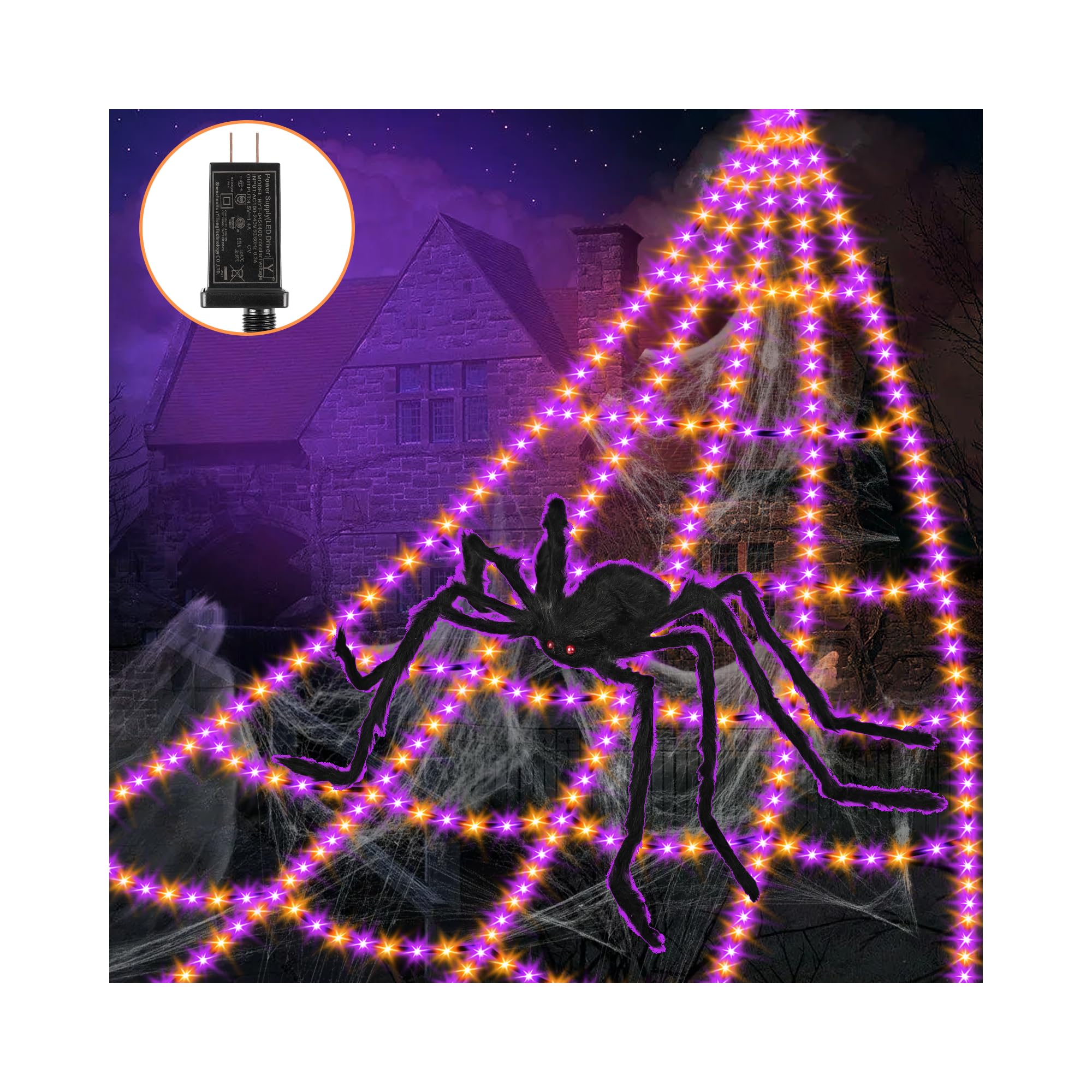 Amazon's BEST Halloween Lighting for 2025 cover photo collage