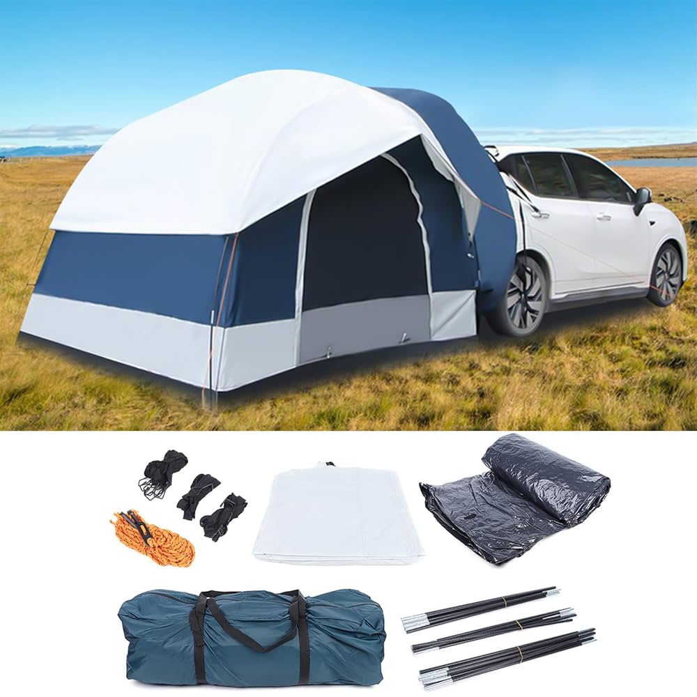 Car Camping Essentials cover photo collage