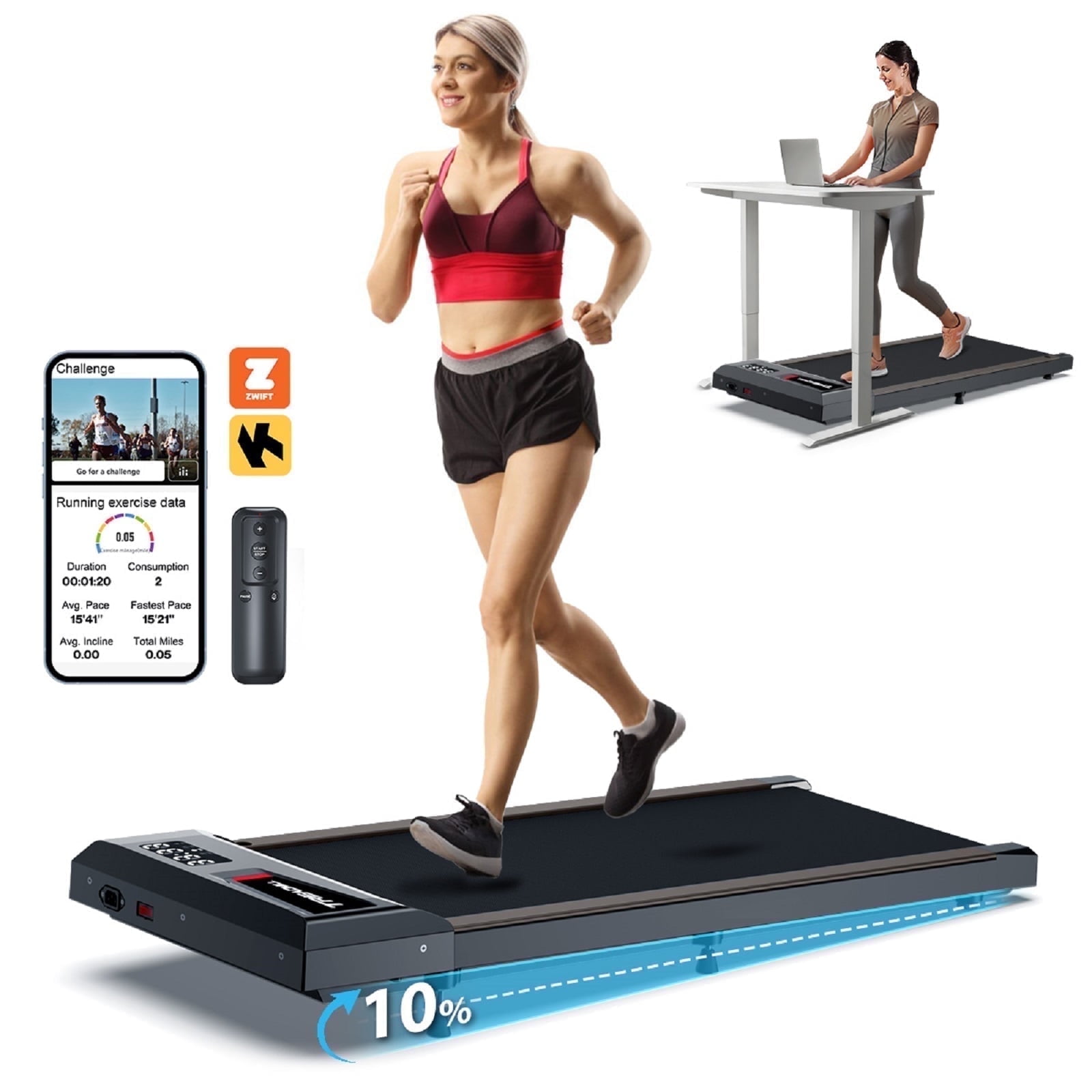 Hot mom walks cover photo collage