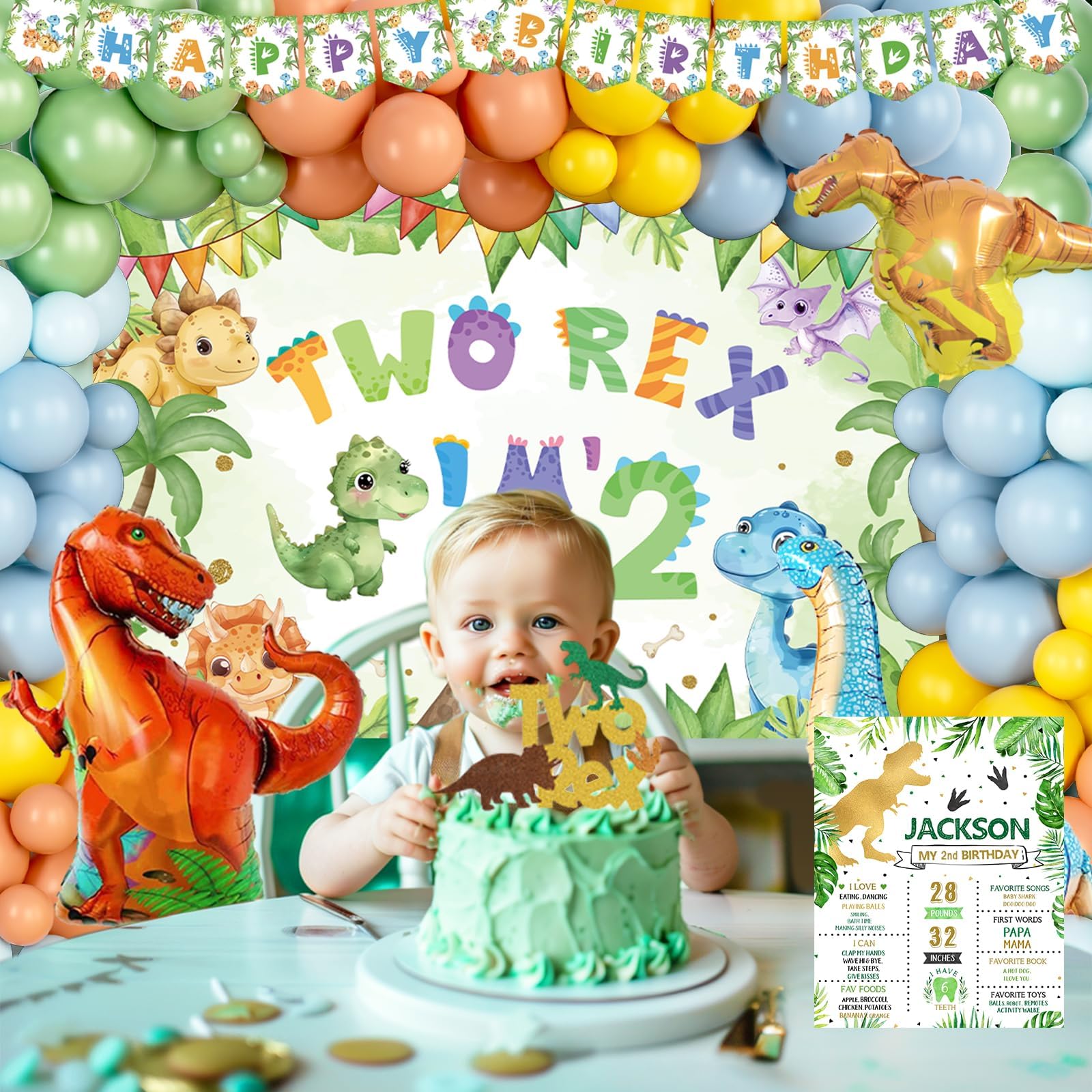 Second birthday ideas! 🎂 cover photo collage