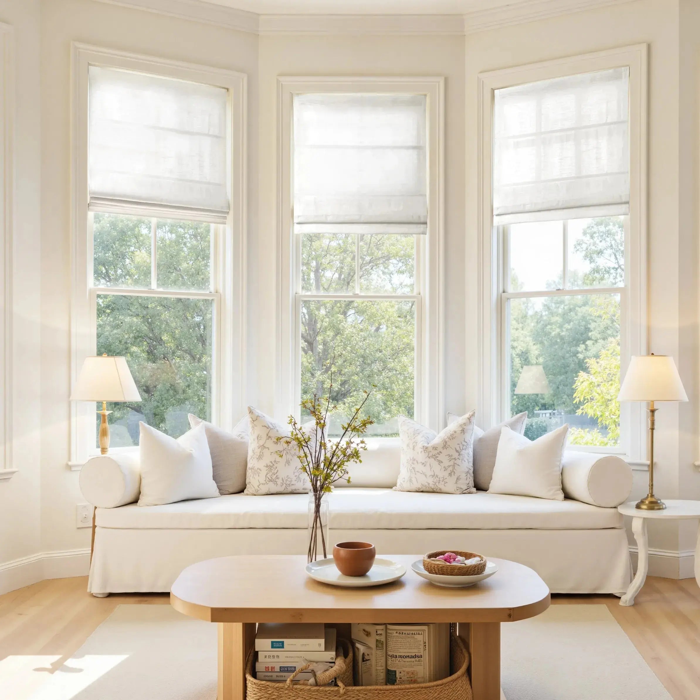 Create a Calm Coastal Living Room cover photo collage