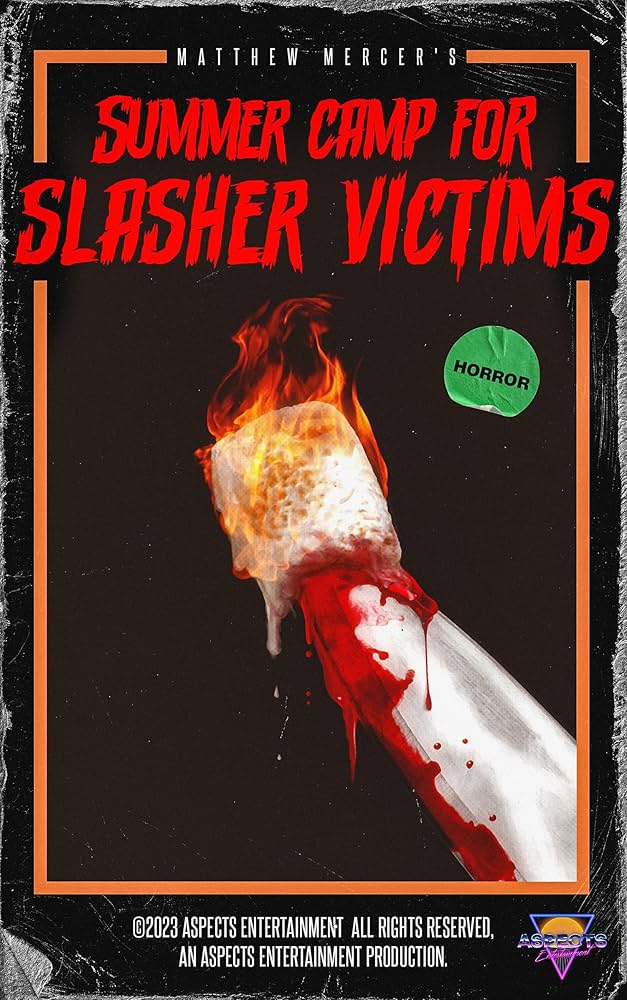 Lets Have a Slasher Summer cover photo collage