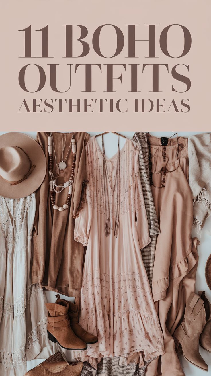 Boho Earth Girl Style #OOTD cover photo collage