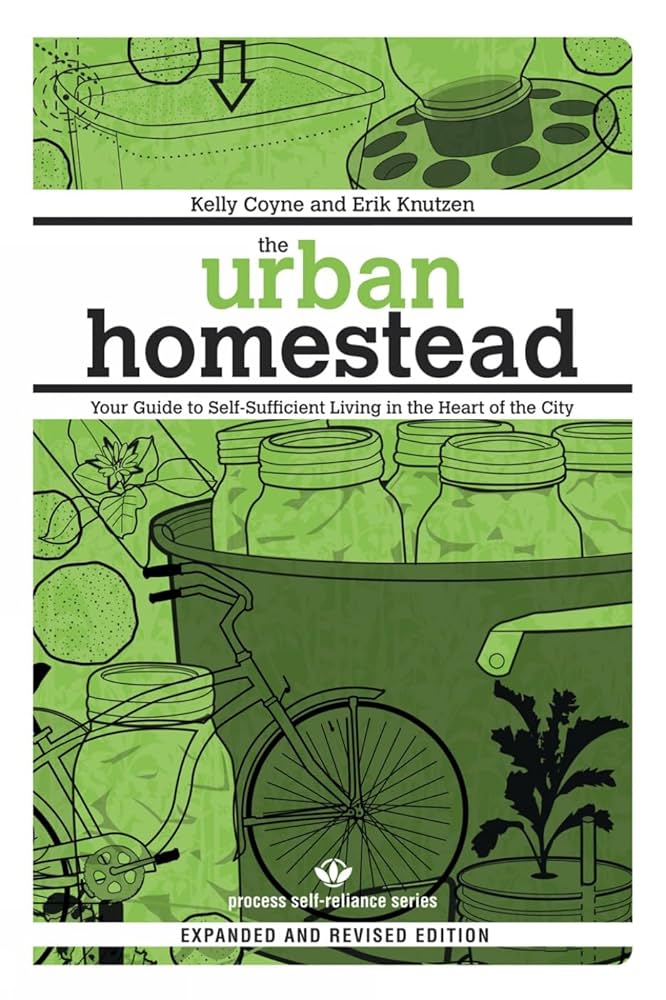 Urban Homestead, Apartment Dweller, Self Sufficiency cover photo collage