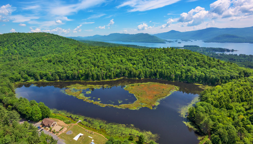 Lake George NY cover photo collage