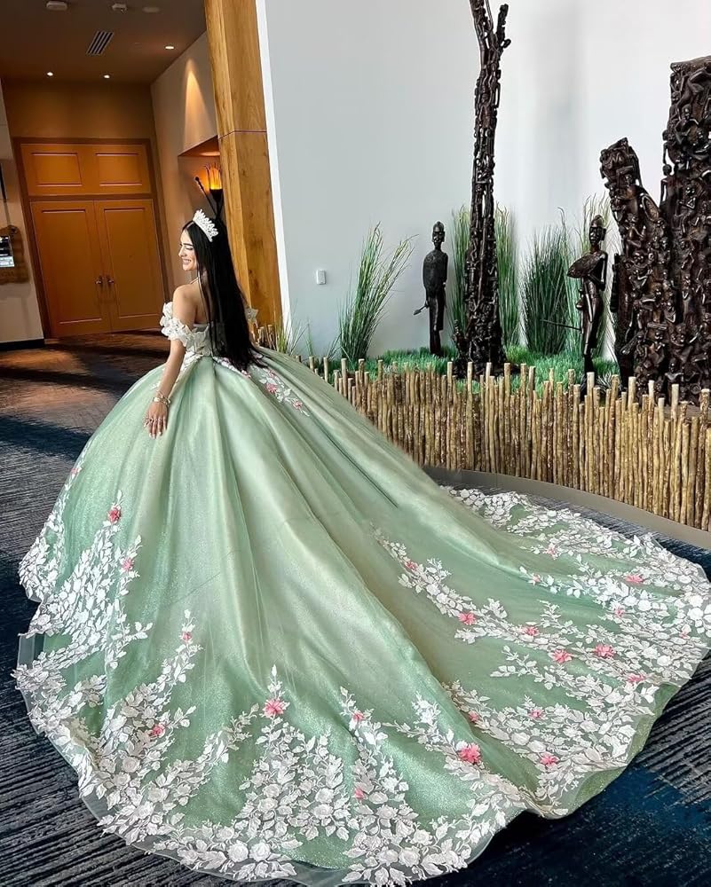 Vestidos de Quinceanera en Amazon.  Quinceañera dresses on Amazon Princess-fairytale Ball Gown Styles cover photo collage