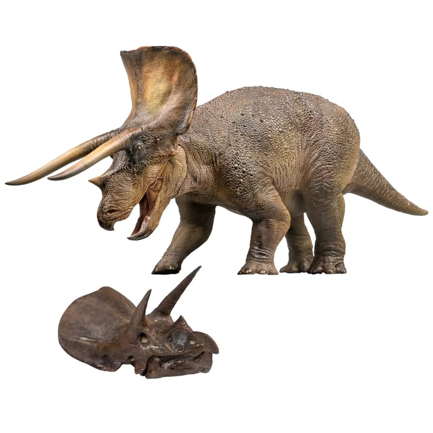 My favorite DINOSAURS and associated figurine/toy cover photo collage