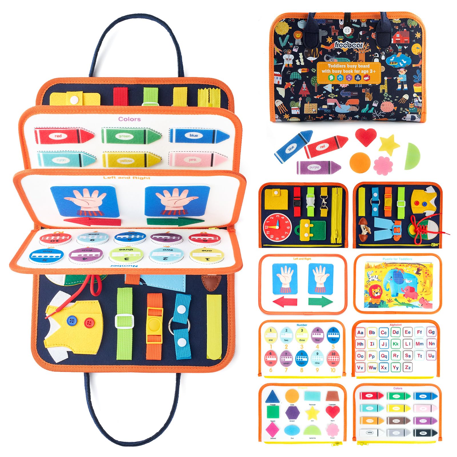 Autism Sensory Items cover photo collage