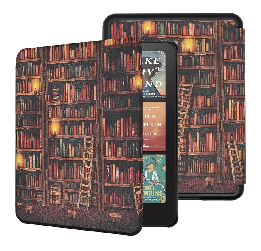 The ultimate cozy kindle set up cover photo collage