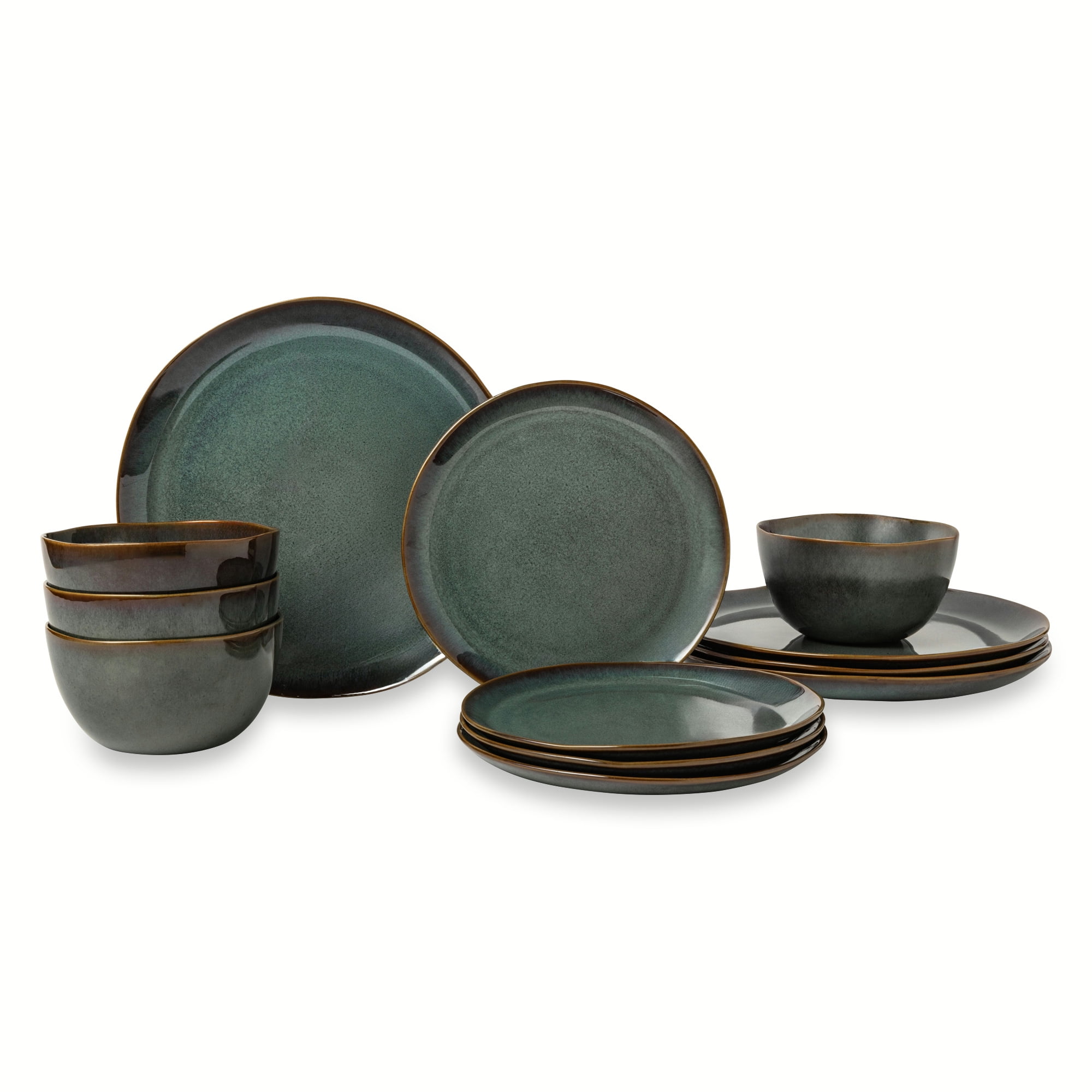 Dine in style elegant plate, glasses, and silver ware. cover photo collage
