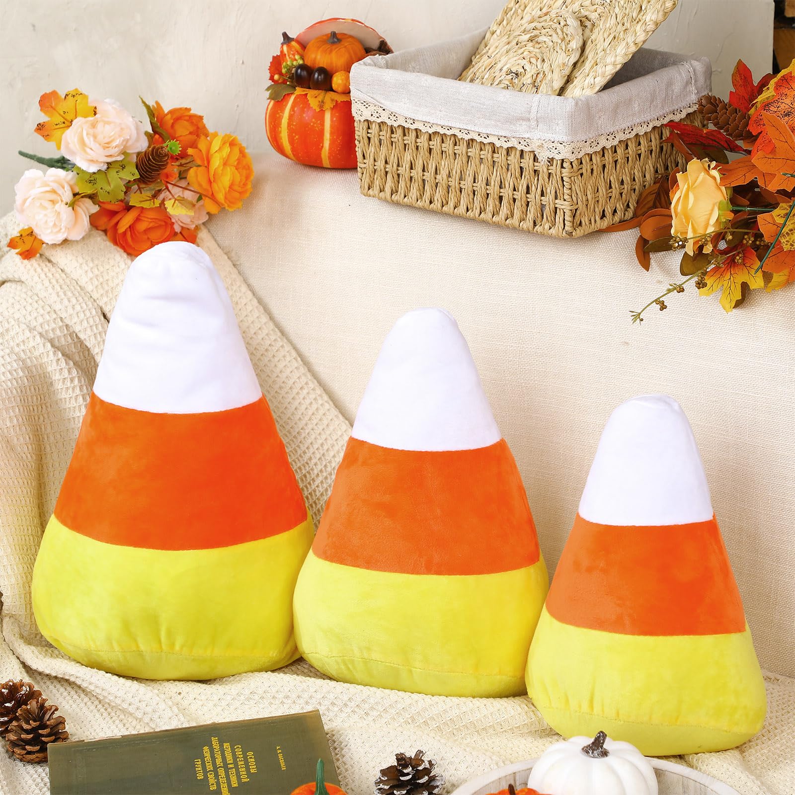 Family Friendly Candy Corn Halloween Party Ideas! cover photo collage