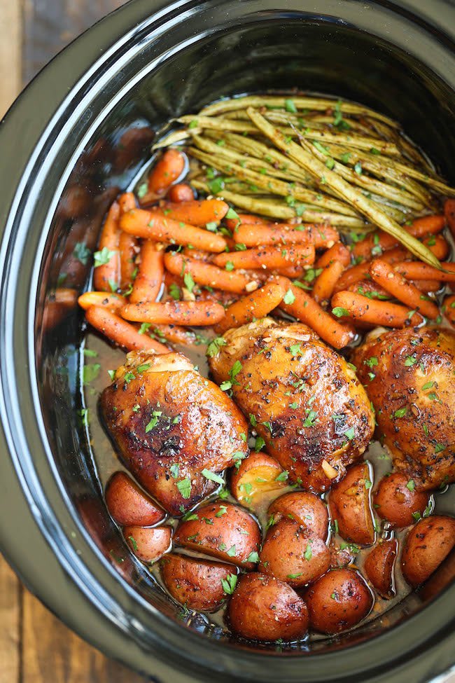 Slow Cooker Season - Cozy Winter Recipe Ideas cover photo collage