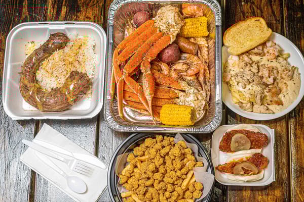 Mobile Al, food recs!! cover photo collage