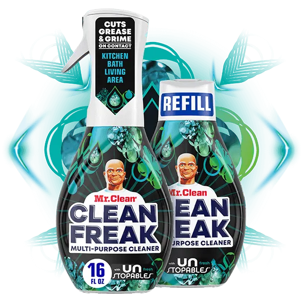My favorite cleaning products cover photo collage