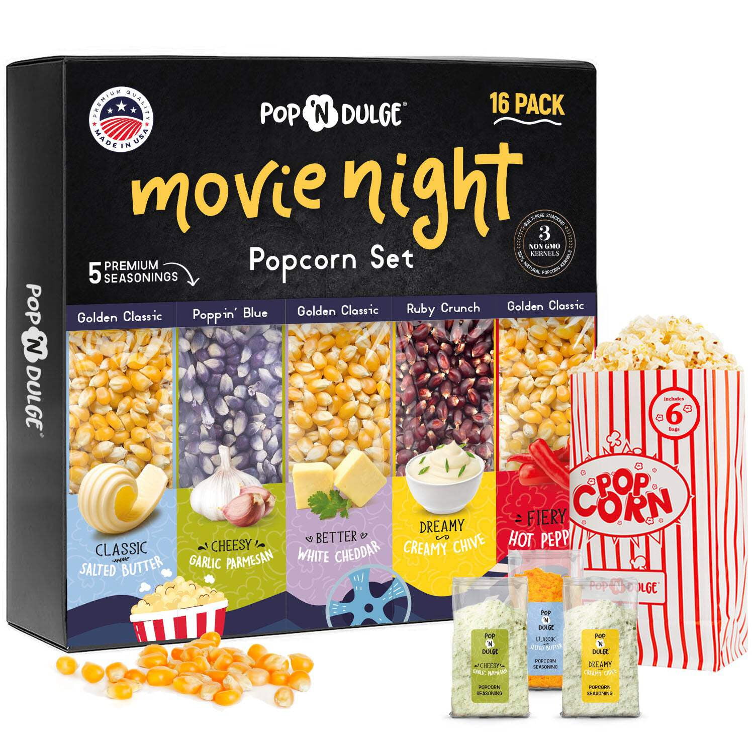 Family Movie Night Must-Haves 🍿🍕 cover photo collage
