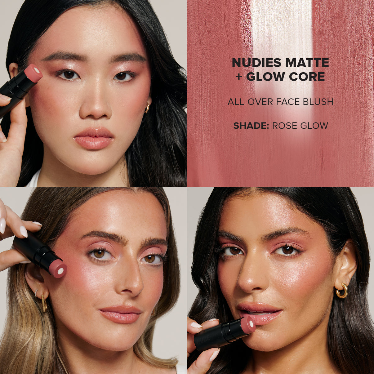 everyday glowy makeup routine essentials cover photo collage