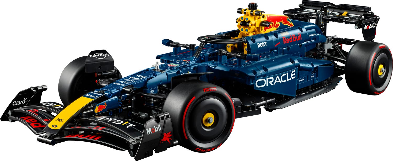 F1 Lego sets you need! cover photo collage