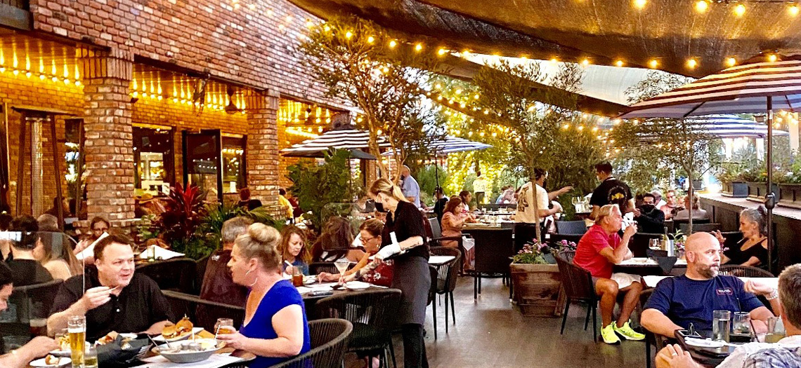 Restaurants and hangouts cover photo collage