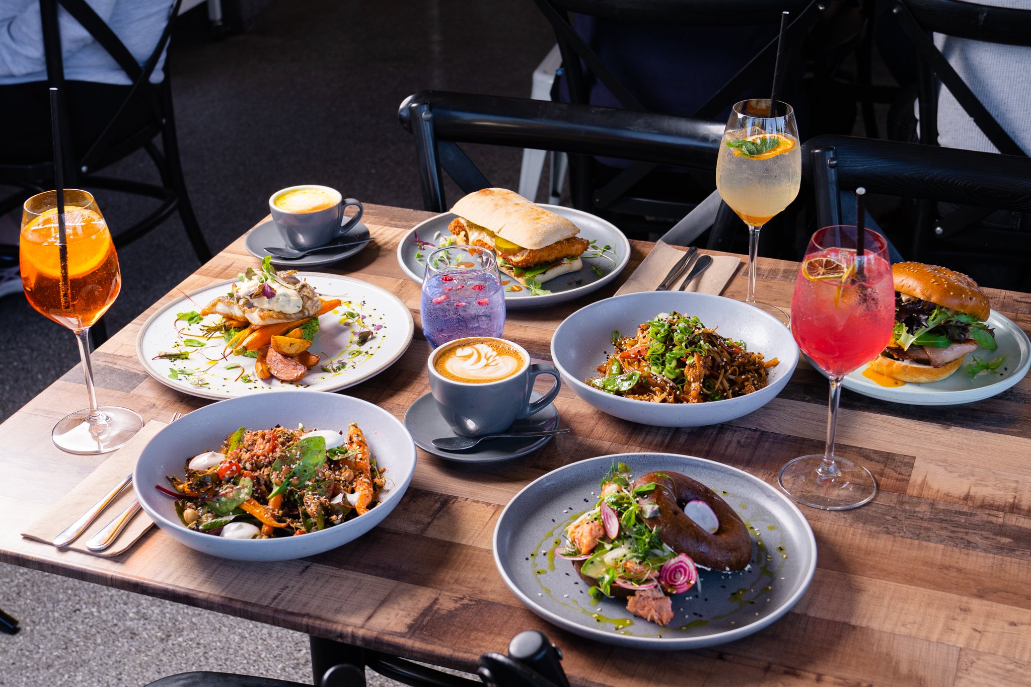 Cafes to visit on your next Brisbane trip. cover photo collage