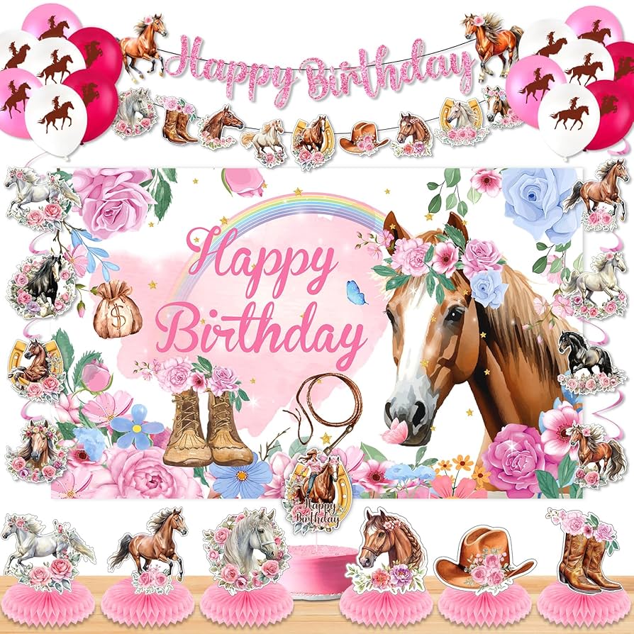 Little Girl Birthday Party Fun! 🎂🥳 cover photo collage