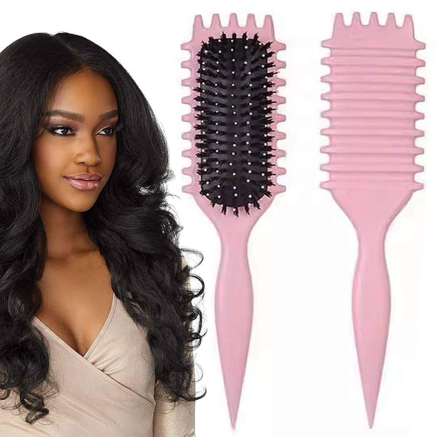 my curly hair routine cover photo collage