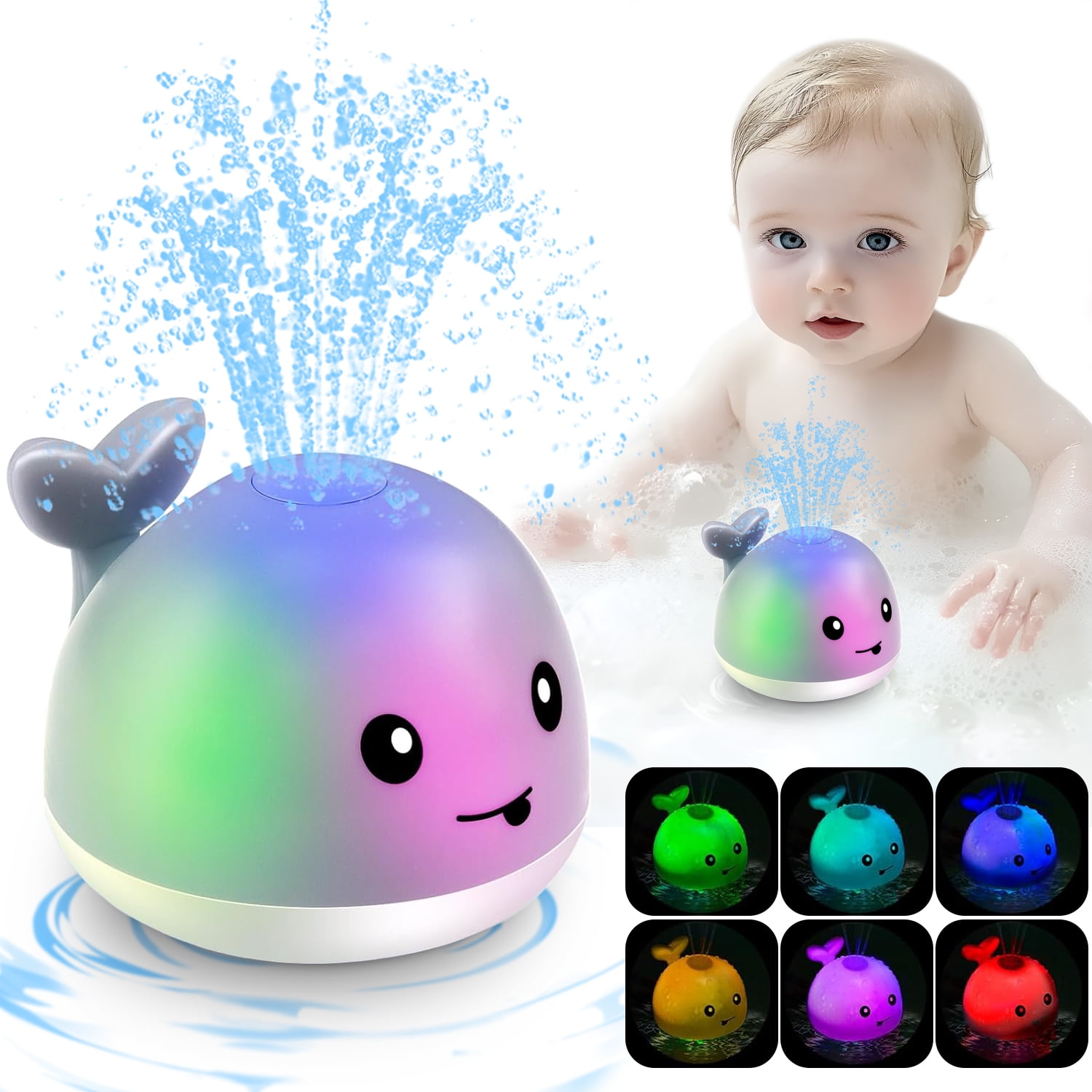 Toddler Bath Time 🐥 cover photo collage