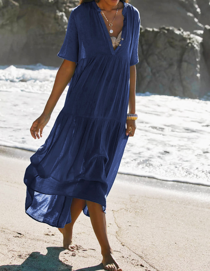 Easy, Breezy: Summer Linen, Cotton & Gauze Dress Finds on Amazon