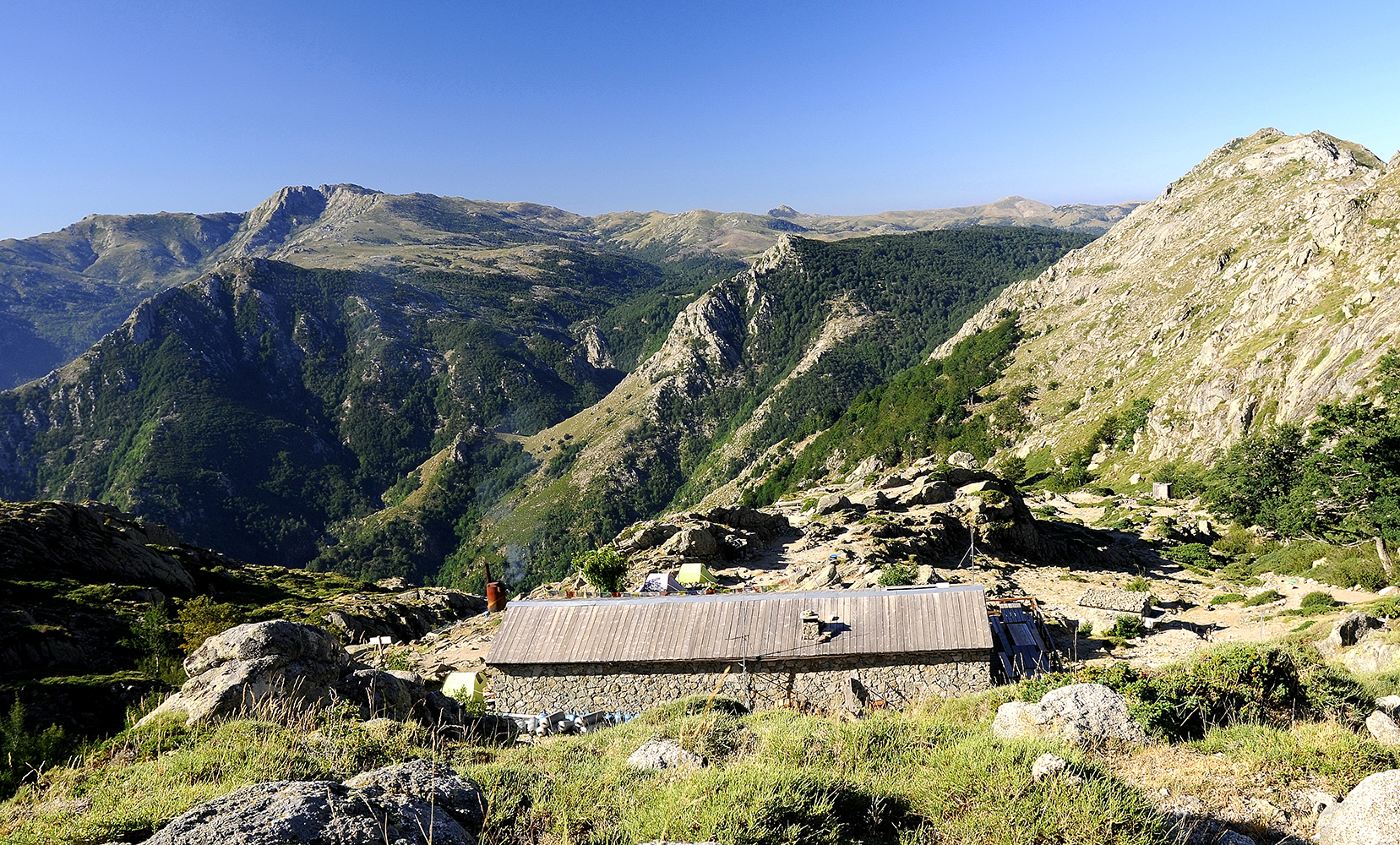 Hiking in Corsica cover photo collage