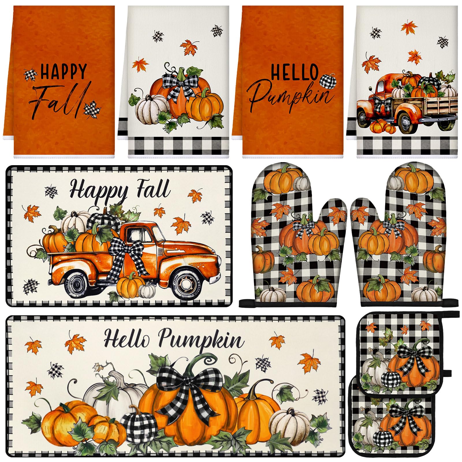 Kitchen Fall Decor !! cover photo collage