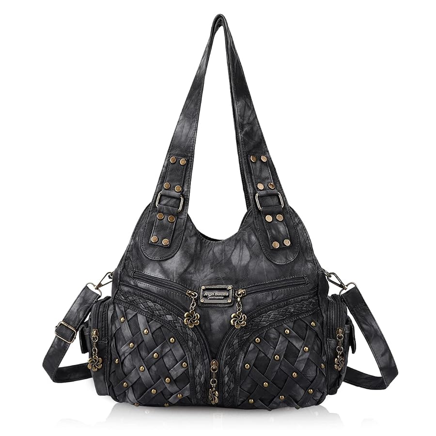 Bag And Purse Essentials, Travel Size Beauty Products cover photo collage
