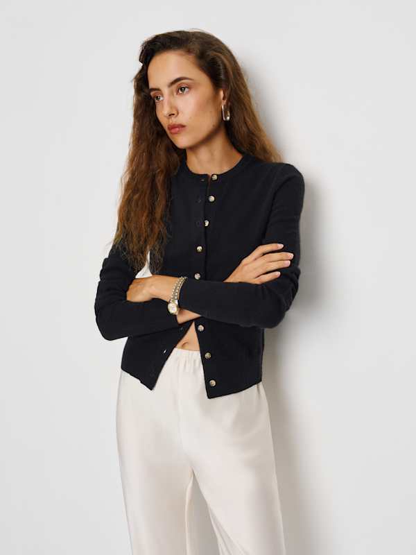 Your Wardrobe Isn’t Complete Without These 16 Timeless Turtlenecks & Cardigans cover photo collage