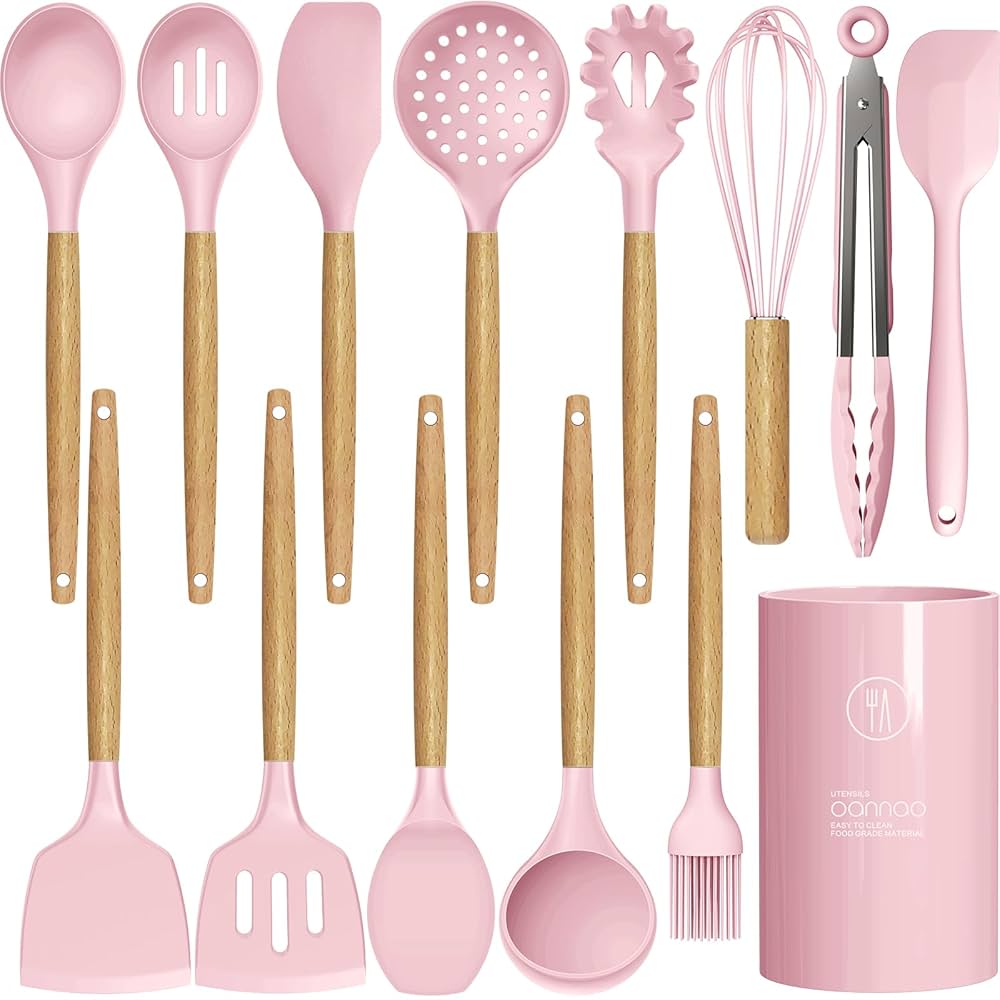 Pink kitchen accessories 🌸 cover photo collage